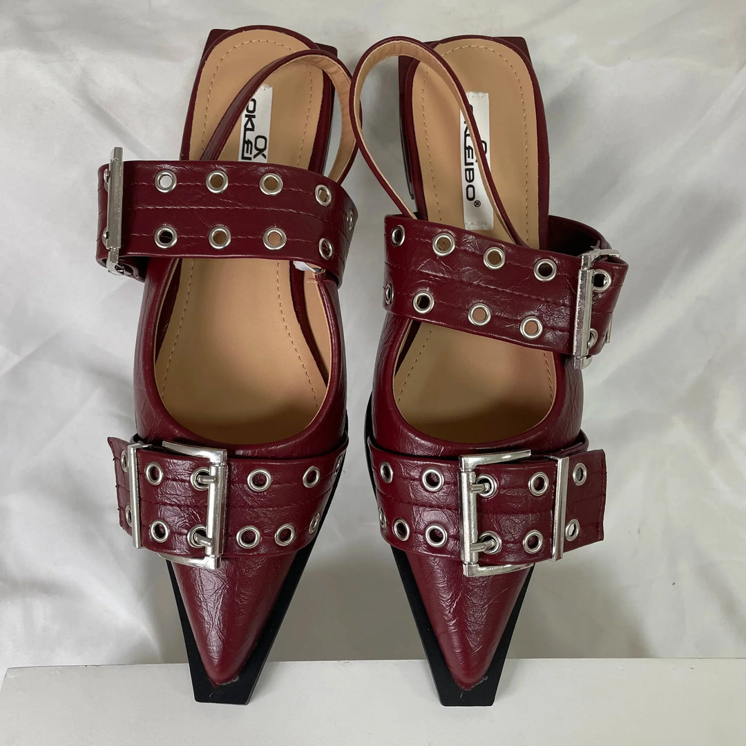 Macy | Stylish Pointed Flats