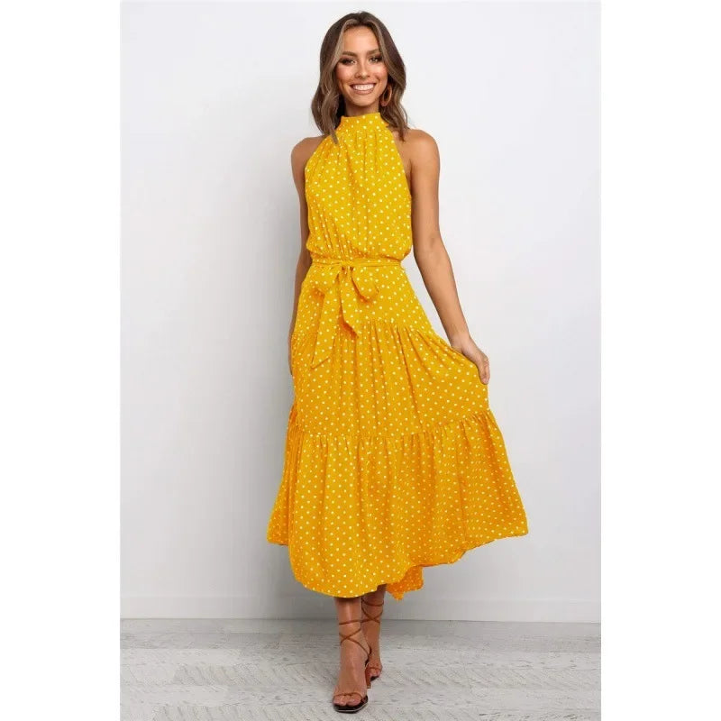 Shaira | Halterneck Dress