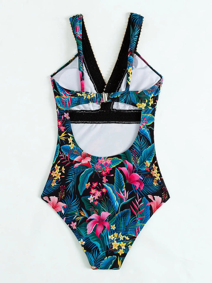 Mylene | V-Neck One-Piece Swimsuit