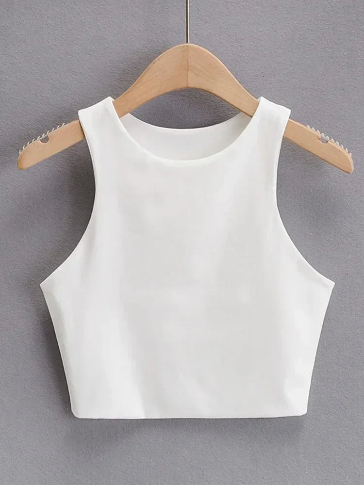 May | Slim Fit Sleeveless Tank Top