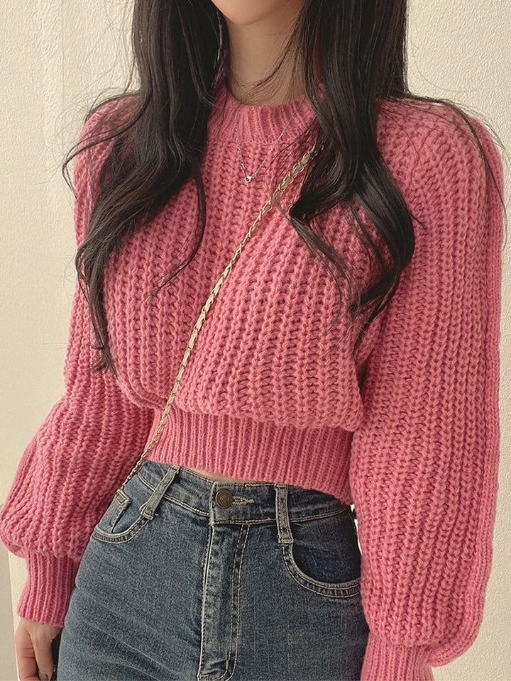 Maybel | Pullover with Lantern Sleeves