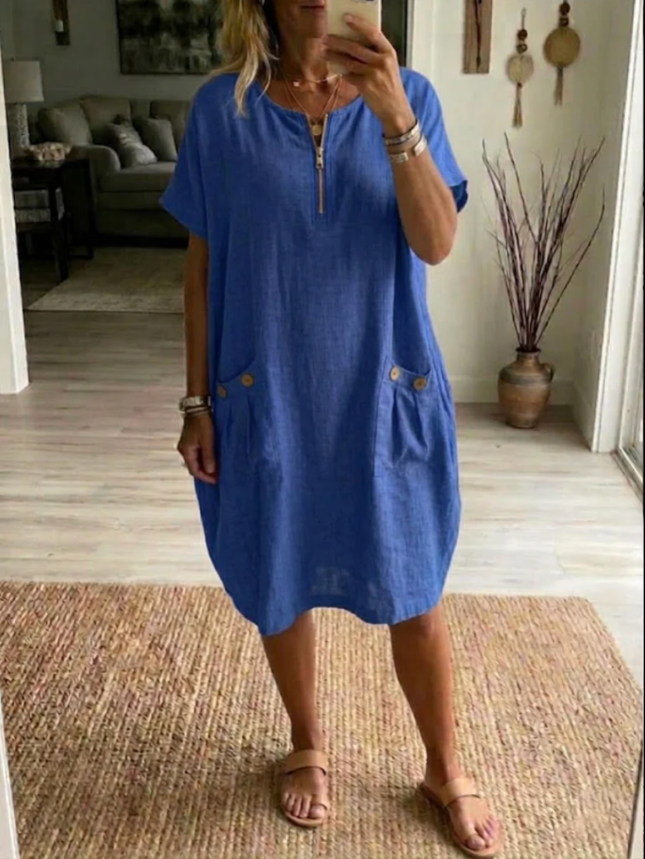 Nina™ | Zip-Up Dress