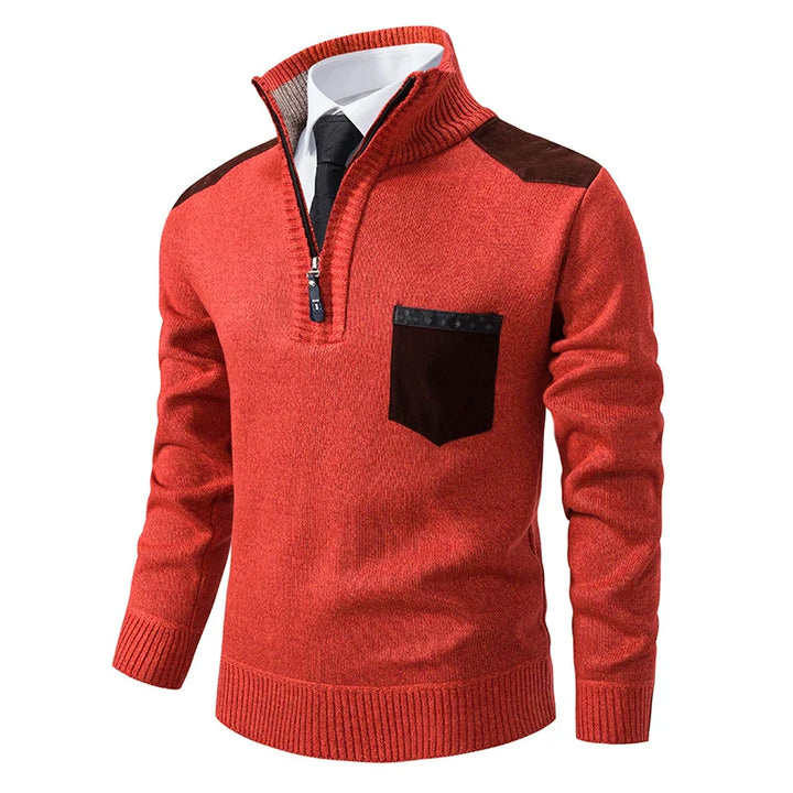 Ben | Refined Quarter-Zip Sweater