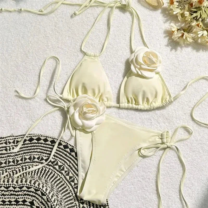 Tanija | Floral Bikini Set