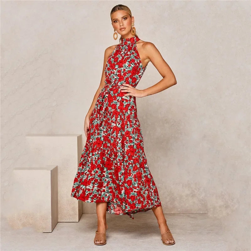 Shaira | Halterneck Dress