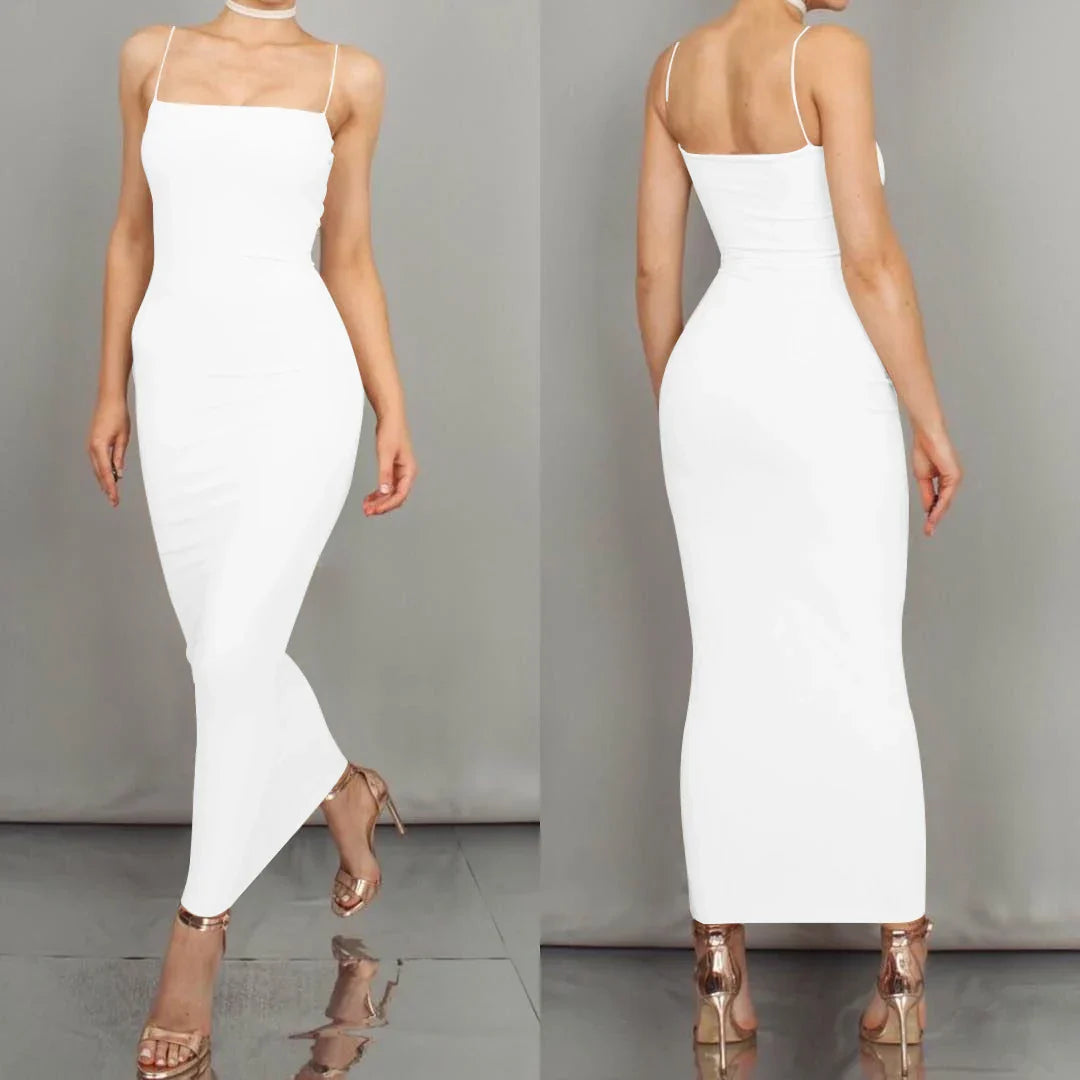 Jasmine | Glamorous Spaghetti Strap Dress