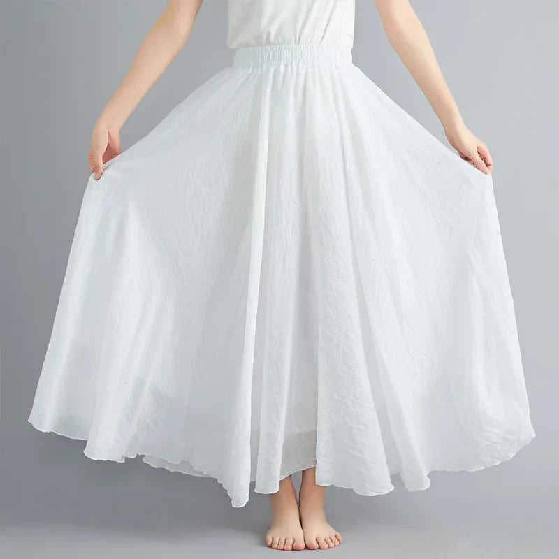 Marie | Long Elastic Skirt