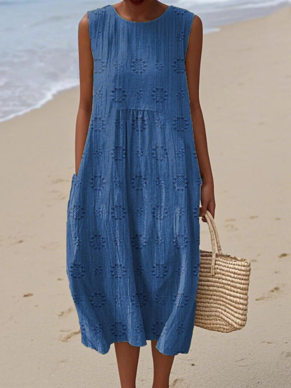 May | Patterned Midi Dress