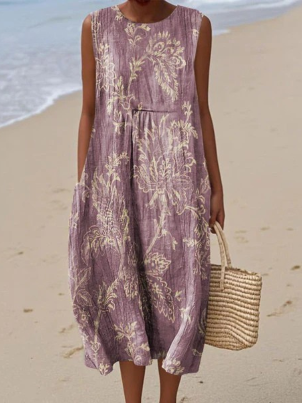 Hope | Floral Midi Dress