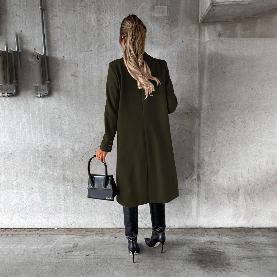 Women's Tailored Double-Breasted Coat