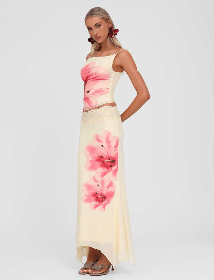 Rihanna | Breezy Blooms Skirt Set