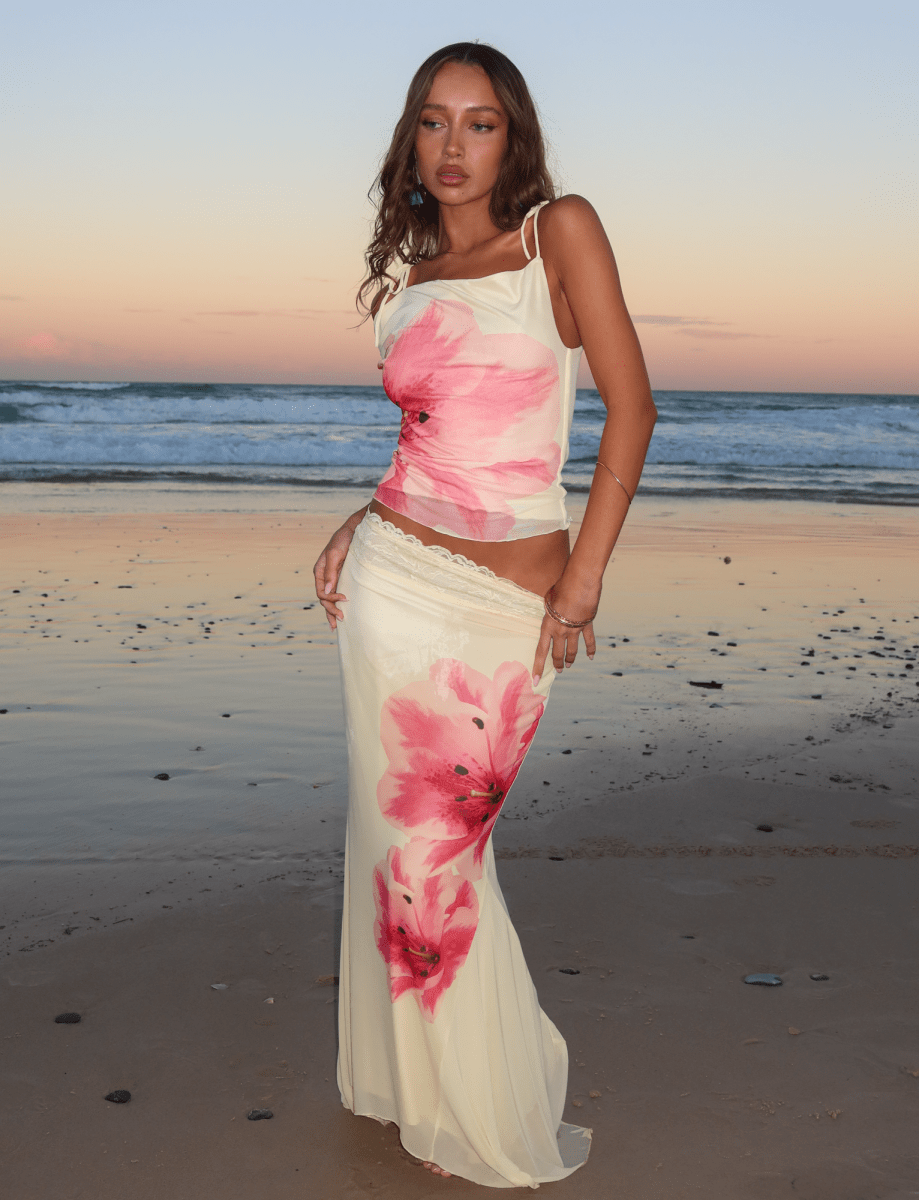 Rihanna | Breezy Blooms Skirt Set