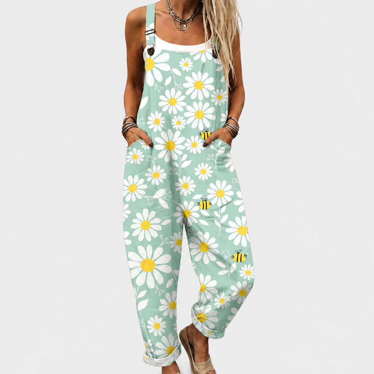 Comfortable Printed Jumpsuit