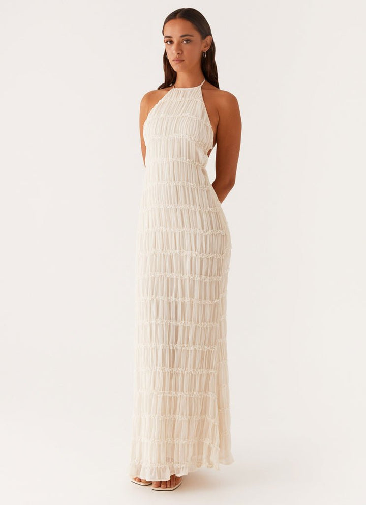 Darlene | Halter Neck Backless Dress