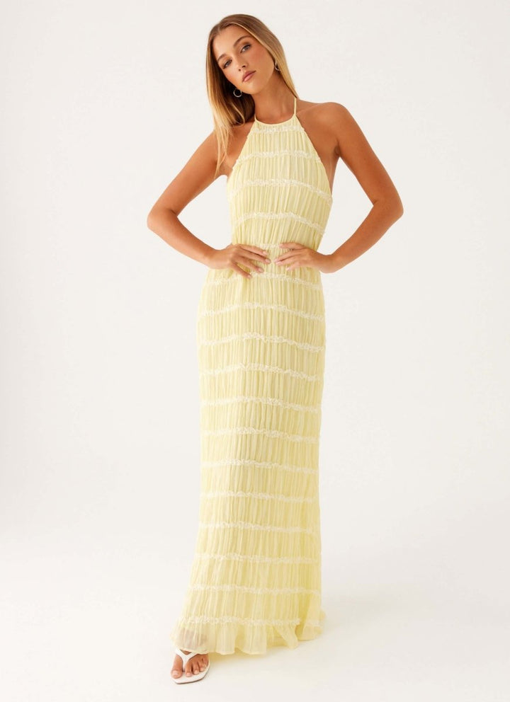 Darlene | Halter Neck Backless Dress