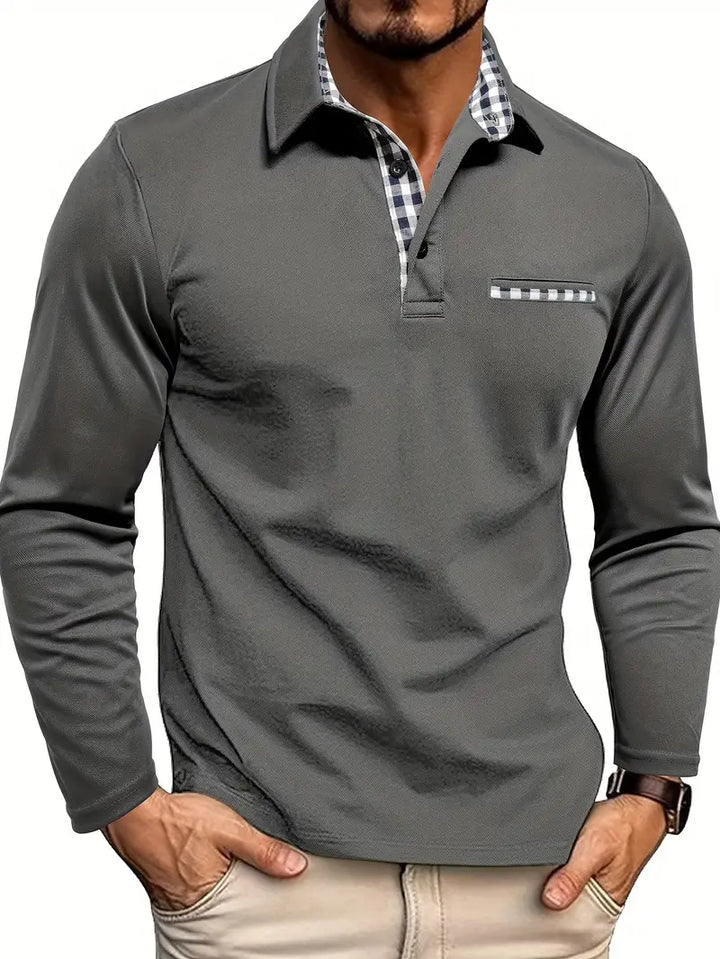 Ethan | Polo with Long Sleeves