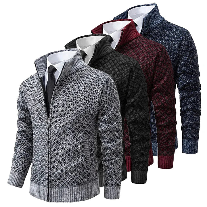 Charlie | Premium Full-Zip Sweater