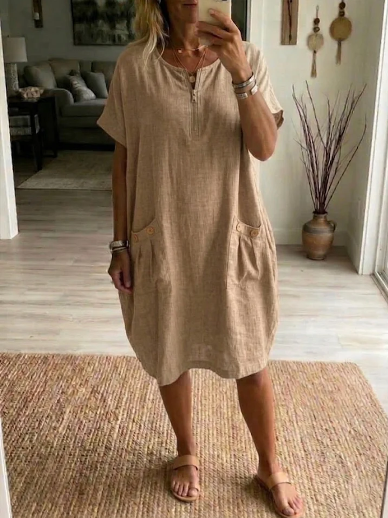 Nina™ | Zip-Up Dress