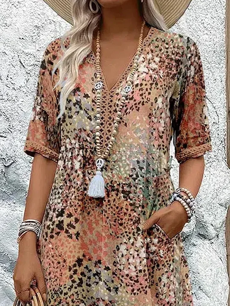 Gloria | Vibrant Midi Dress
