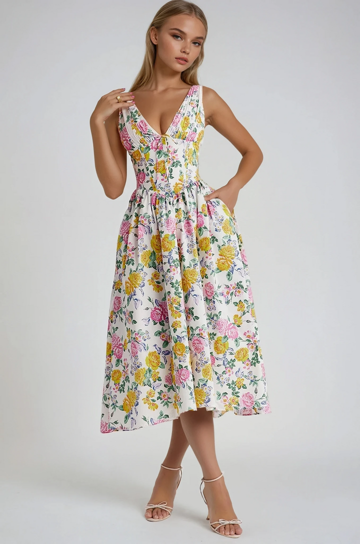 Aylin | Refined Bloom Dress