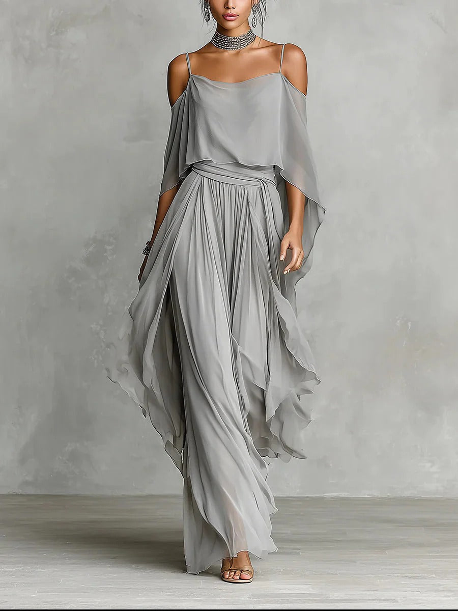Isabela | Gray Fluid Set