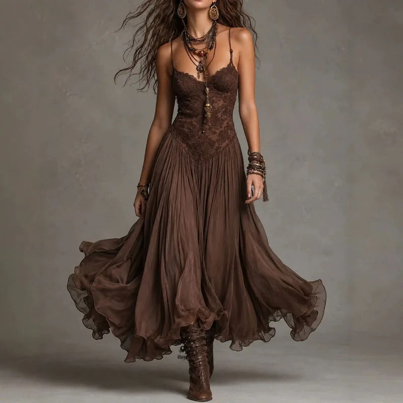 Adriana Bohemian Lace Dress