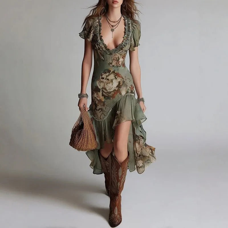 Bianca Floral Maxi Dress