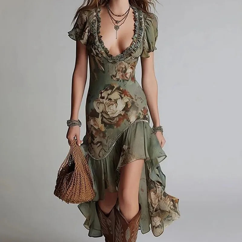 Bianca Floral Maxi Dress