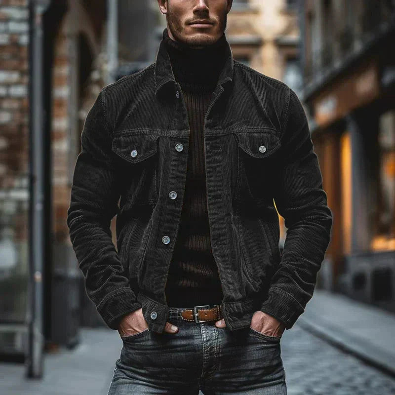 Nicolai | Stylish Retro Cord Jacket