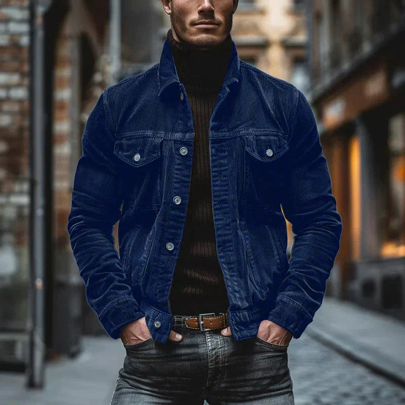 Nicolai | Stylish Retro Cord Jacket