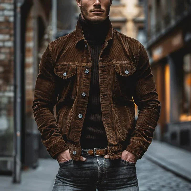 Nicolai | Stylish Retro Cord Jacket