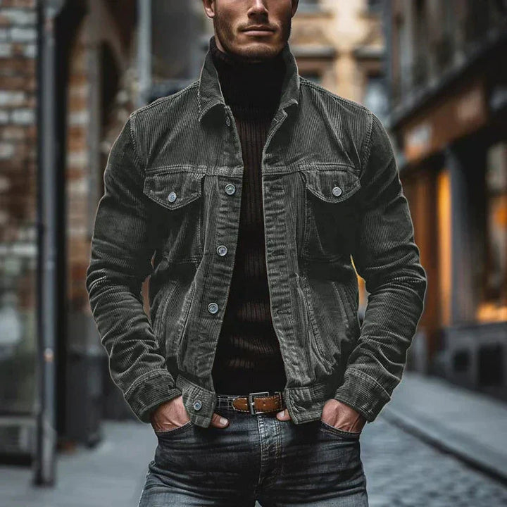 Nicolai | Stylish Retro Cord Jacket
