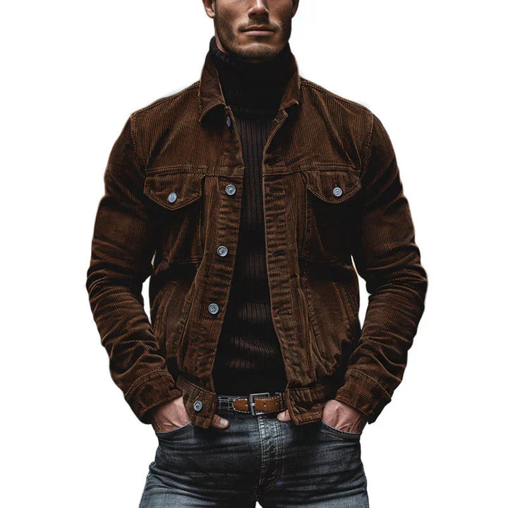 Nicolai | Stylish Retro Cord Jacket