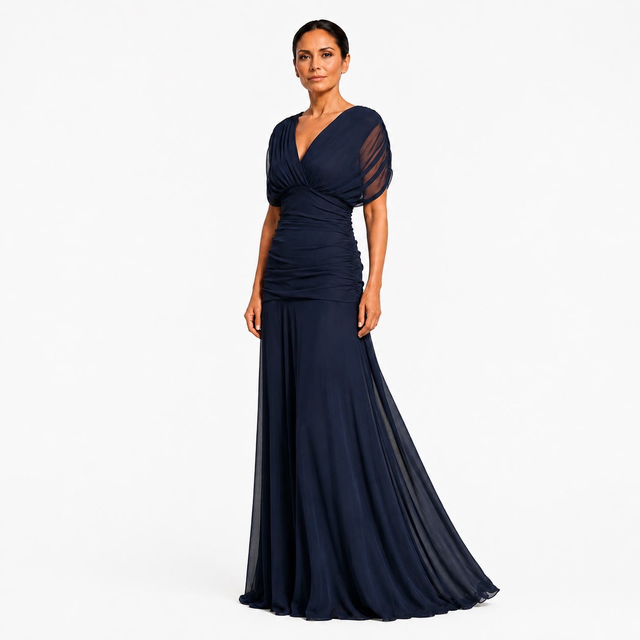 Avery | Elegant Blue Dress