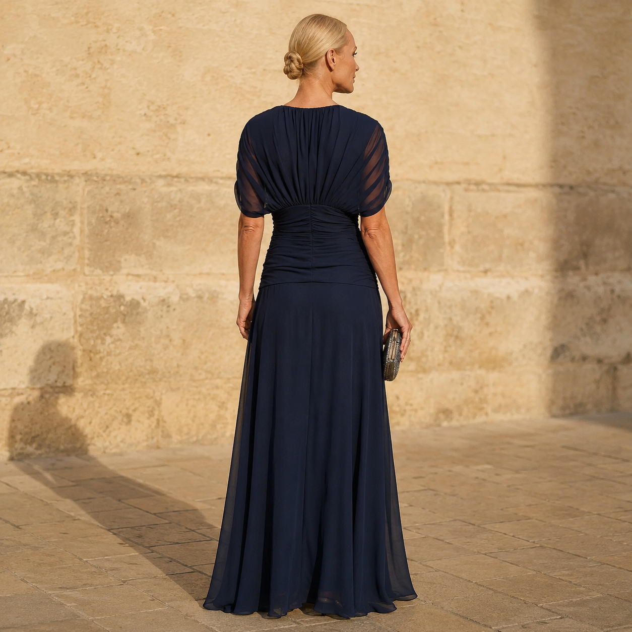 Avery | Elegant Blue Dress
