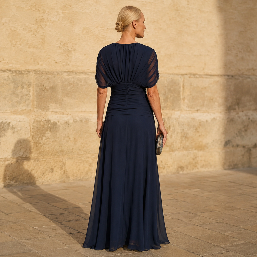 Avery | Elegant Blue Dress