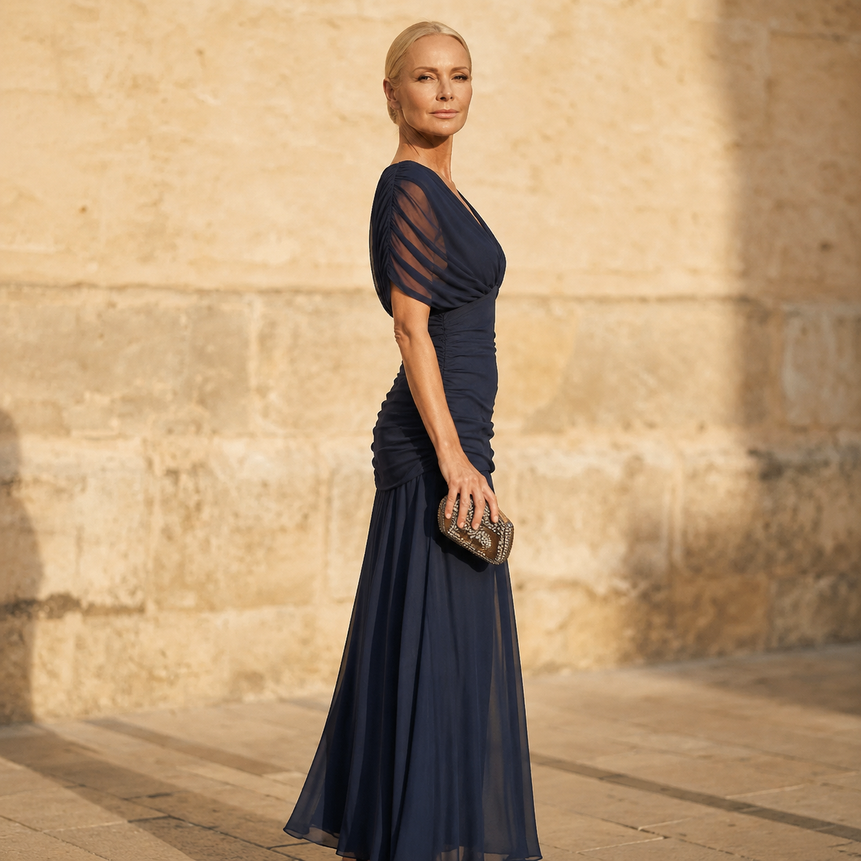 Avery | Elegant Blue Dress